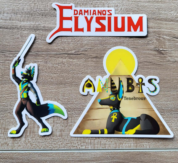 Stickers: $2 each or 3 for $5